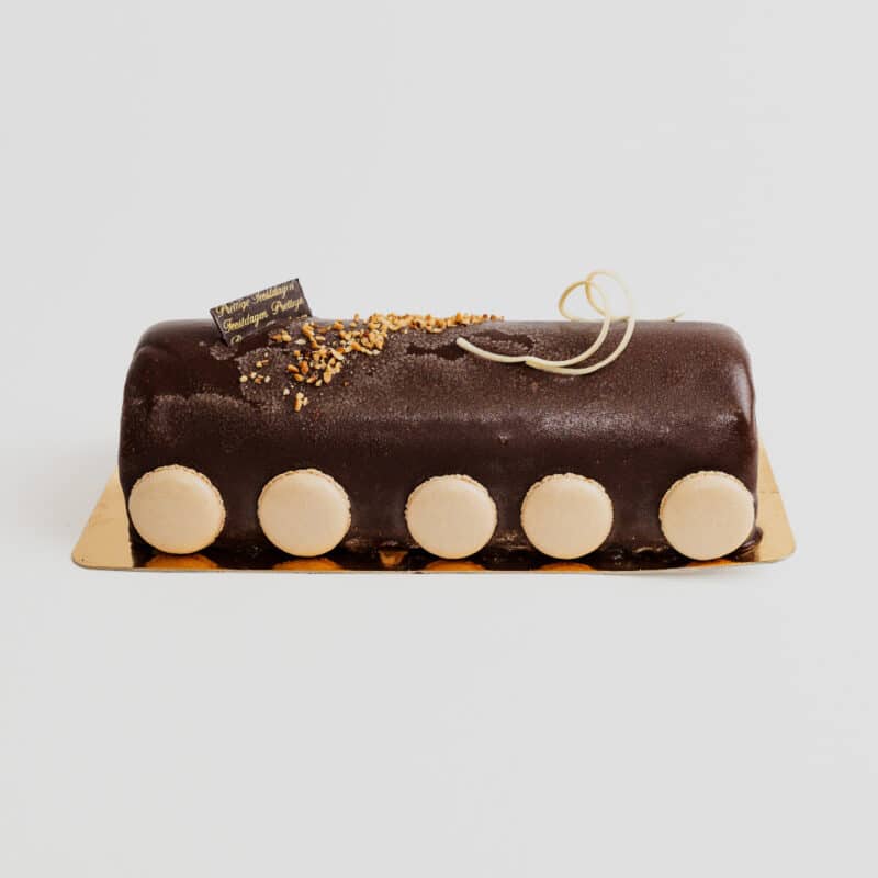 Bûche aux noisettes